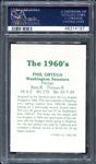 1981 TCMA The 1960's #390 Phil Ortega PSA 10