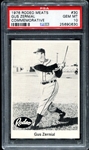 1976 Rodeo Meats #30 Gus Zernial PSA 10