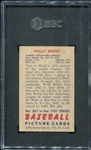 1951 Bowman #261 Wally Moses SGC 6