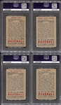 1951 Bowman 4 Different PSA 5's