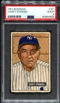 1951 Bowman #181 Casey Stengel PSA 2
