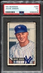 1951 Bowman #254 Jackie Jensen RC PSA 5