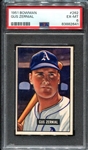 1951 Bowman #262 Gus Zernial PSA 6