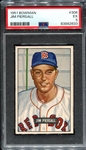 1951 Bowman #306 Jim Piersall RC PSA 6