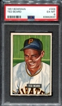1951 Bowman #308 Ted Beard RC PSA 6