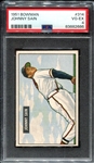 1951 Bowman #314 Johnny Sain PSA 4