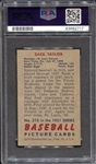 1951 Bowman #315 Zack Taylor PSA 6