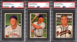 1952 Bowman 7 Diff. PSA Graded