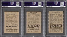 1952 Bowman 7 Diff. PSA Graded