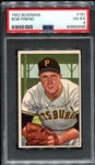 1952 Bowman #191 Bob Friend RC PSA 4