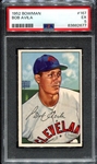 1952 Bowman #167 Bob Avila PSA 5