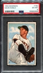 1952 Bowman #182 Dave Koslo PSA 6