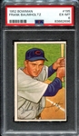 1952 Bowman #195 Frank Baumholtz PSA 6