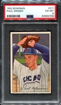 1952 Bowman #211 Paul Minner RC PSA 6