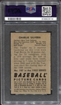 1952 Bowman #197 Charlie Silvera RC PSA 6