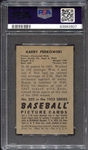 1952 Bowman #202 Harry Perkowski RC PSA 6