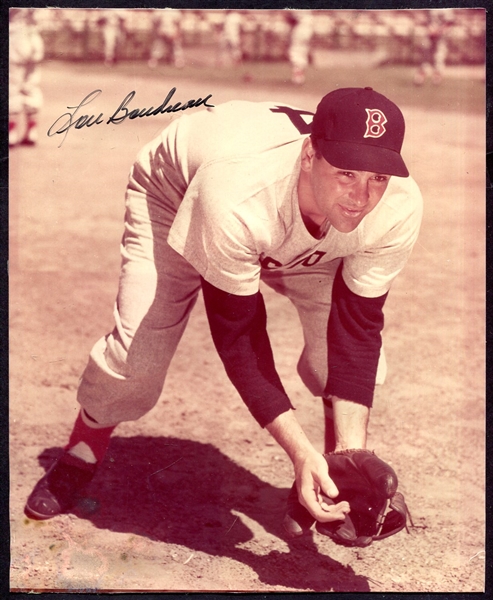 Lou Boudreau Signed Photo