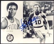 Jo Jo White Signed Celtics Team Photo
