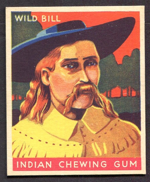 1933 Indian Gum #59 Wild Bill