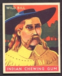 1933 Indian Gum #59 Wild Bill