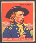 1933 Indian Gum #55 Gen. Custer