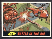 1962 Mars Attacks #44 Battle in the Air