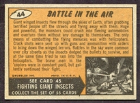 1962 Mars Attacks #44 Battle in the Air