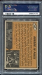 1962 Mars Attacks #41 Horror in Paris PSA 7