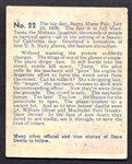 1933 Dare Devils #22 U. S. Navy Men Choose Death