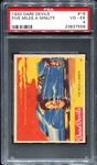 1933 Dare Devils #16 Five Miles A Minute PSA 4