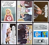 1968 Laugh In 24 Cards w/Necklace and Punch-outs