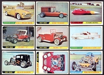 1968 Topps Barris Hot Rods Custom Cars 27 Different Nicer