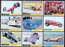 1968 Topps Barris Hot Rods Custom Cars 27 Different Nicer