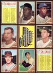 1962 Topps 166 Different Ex+/-