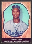 1958 Hires Root Beer #54 Charlie Neal Brooklyn Dodgers