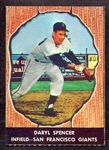 1958 Hires Root Beer #51 Daryl Spencer San Franciso Giants