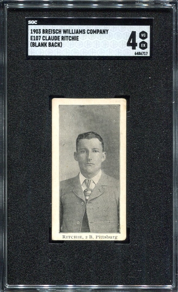 E107 Ritchie Pittsburg SGC 4 Highest Graded