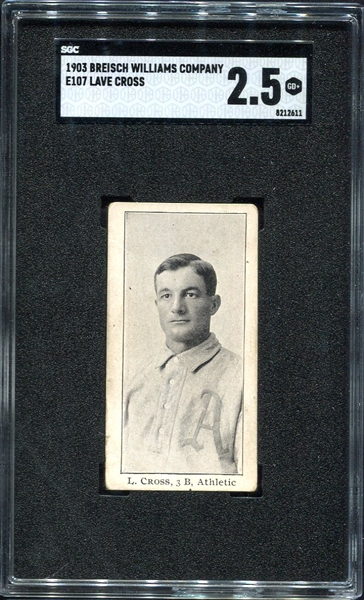 E107 Cross Philadelphia Athletics SGC 2.5