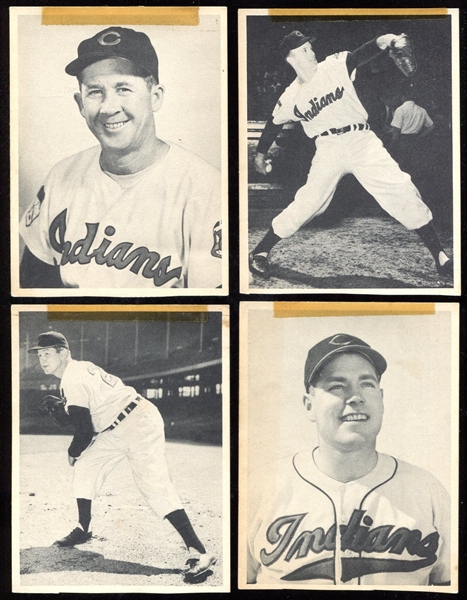 1952 Num Num Cleveland Indians 6 Different