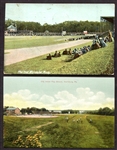 The Oval Worcester & City Island Harrisburg Ballpark Postcards