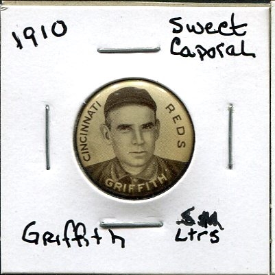 P2 Sweet Caporal Clark Griffith Small Letters