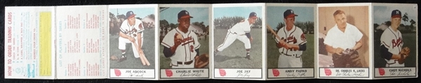 1955 Johnstons Cookies Milwaukee Braves #2