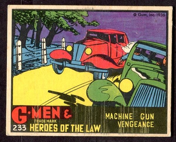 R60 G-Men #233 Machine Gun Vengeance