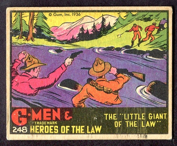 R60 G-Men #248 The Little Giant of the Law