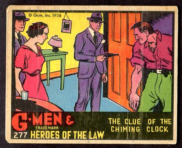 R60 G-Men #277 The Clue of the Chiming Clock