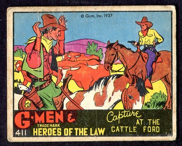 R60 G-Men #411 Capture at the Cattle Ford