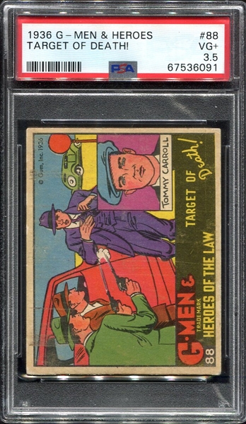 R60 G-Men #88 Target of Death PSA 3.5