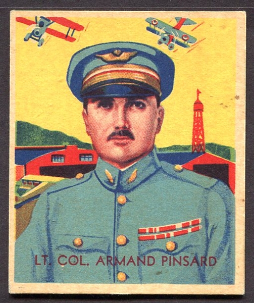 R136 National Chicle Sky Birds #66 Lt. Col. Armand Pinsard