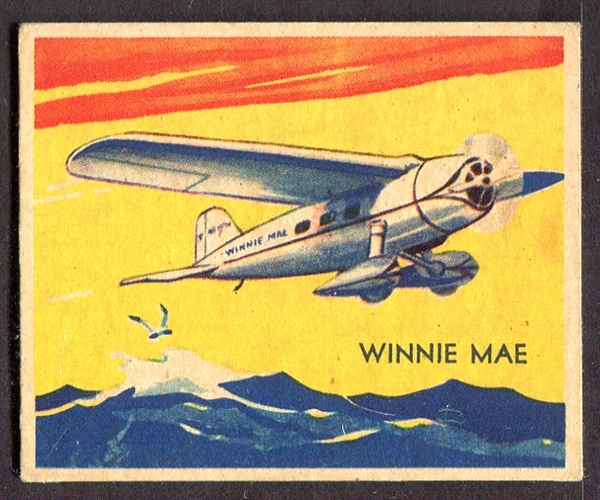 1934 National Chicle Sky Birds #71 Winnie Mae