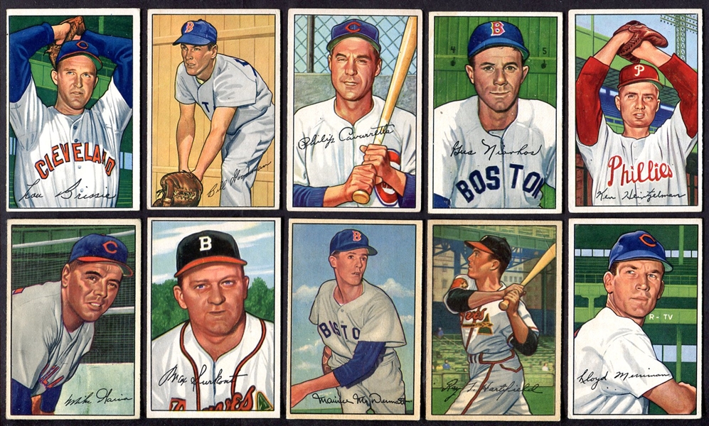 1952 Bowman Baseball 15 Different 